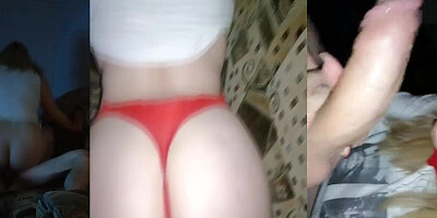 Tinder Snapchat Compilation Sloppy Throatjob and CIM with Step-Sister included