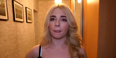 She does not have money so the debt collector screws her