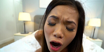 Latin stud dominates over submissive Asian sexpot Vina Sky