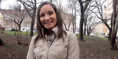 Busty barmaid cheated on her BF for cash