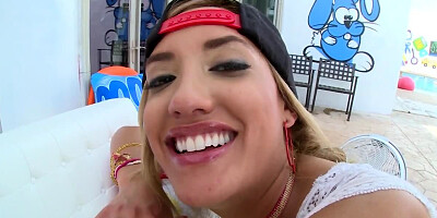 Some freaky anal with a hip, slender, sexy blonde