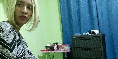 Leyne Rodriguez. Latina stepmom teaches son how to fuck