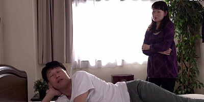 An Older Woman Hungrily Sucks A Younger Man's Dick Straight After Pulling It Out Of Her Pussy. Miura