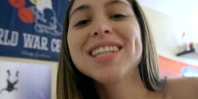 PrincessCum - Teen Riley Reid Fights with StepSis for Bros Cum! S2:E2