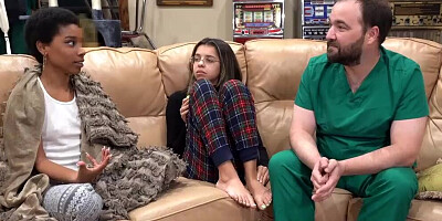 Step Into Doctor Tampas Body & Glove In While Aria Nicole Gets Surgical Treatment To Be Sterilized!