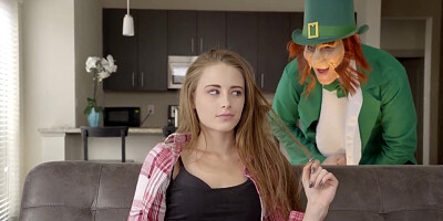 St Pattys Day Prank gets Step Sister Creamed by Leprechaun! S7:E3
