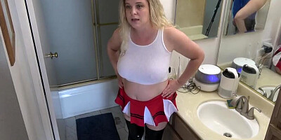 Ass fucking stepmom to preserve her marriage