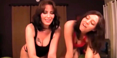 Mom and Step Daughter Taboo Handjob