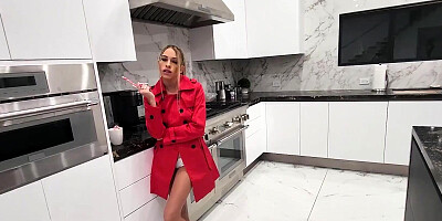 Classy blonde Khloe Kapri is getting shagged in a POV video