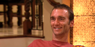 Blonde wife is masturbating in front of a horny group of swingers.