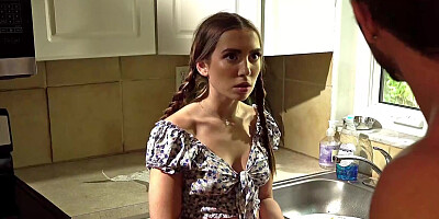 Lovely Bailey Base gets bonked hard by her tattooed bud