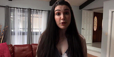 Gorgeous chick sucks her mate's dong and gets fornicated afterwards