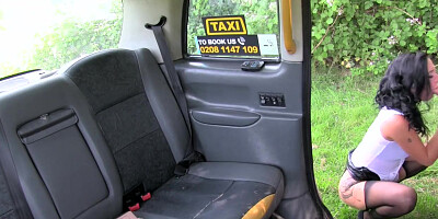 Fake Taxi Sex Mad MILF Loves to Ride Cock in London Taxi