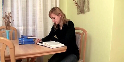 Slutty Milf Fucks Hot Touching Step-son