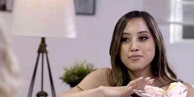 Alexia Anders and her girlfriend are licking pussies and scissoring