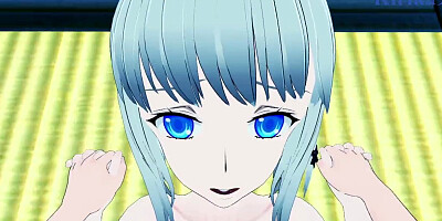 Kanon Kanase and I have intense sex in a Japanese-style room. - ストライク・ザ・ブラッド Hentai