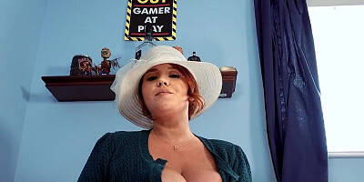 JOI Mom - StepMom Helps You With Your Boner Before Church