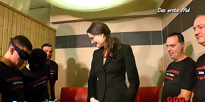 Nerdy Librarian Manu Huge Gangbang - German Goo Girls!