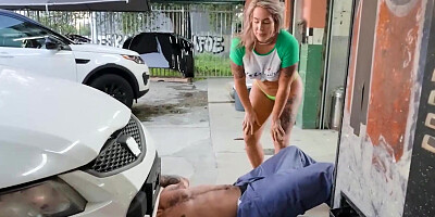 REALITY KINGS - James Angel Catches Misty Meaner Getting Horny In His Garage & He Gets His Treat