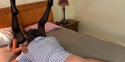 Cock hungry mature is getting shagged by her horny neighbor