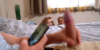 Tiffany Tatum & Nata Ocean are sharing lucky fellow's dong