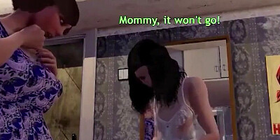 Step Mother And Daughter - 3D Futanari Hentai Porn [Uncensored].