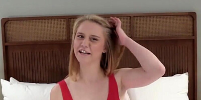 Young Coed Ali Riding Hardcore Cock and Facial Cumshot