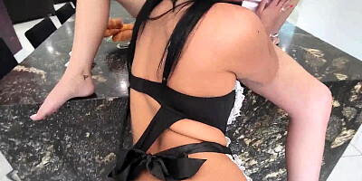 Stepmom Maid Creampie Cleaning - Anissa Kate