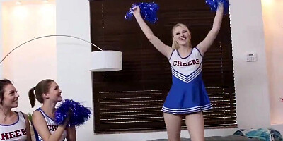 BFFS - Hot Cheer Babes Suck & Fuck Coach