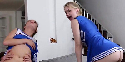 BFFS - Hot Cheer Babes Suck & Fuck Coach