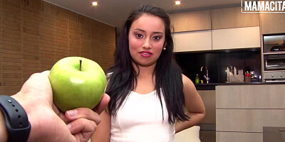 Brunette Latina Milena Alvarez Has Her Meaty Pussy Banged - CARNE DEL MERCADO