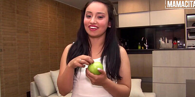 Brunette Latina Milena Alvarez Has Her Meaty Pussy Banged - CARNE DEL MERCADO