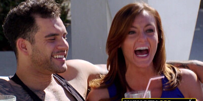 Sensual vibes between a horny amateur swinger couple in a wild swinger reality show!