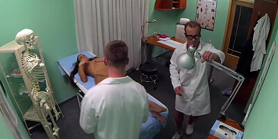 Young Doctor Rises to the Big Occasion with Hot Patient