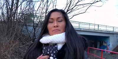 Public Agent Hot Thai Beauty Fucked Hard in Horny Gas Station Toilet Fuck