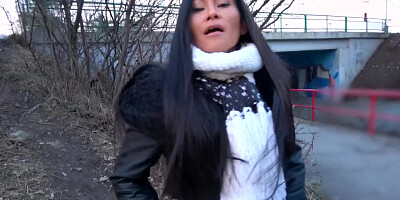 Public Agent Hot Thai Beauty Fucked Hard in Horny Gas Station Toilet Fuck