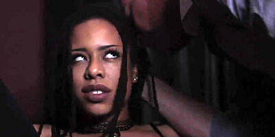 Submissived - Gorgeous Ebony Teen gets Tied up and Fucked