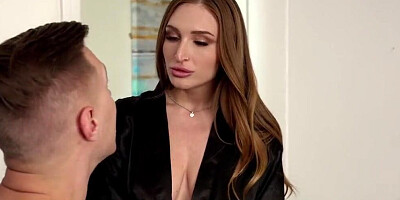 Stepmom Says, Why don't you be a good boy and lick mommy's pussy?