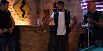 Charles Dera & Kira Noir are screwing in this raw scene