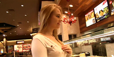 Girls Lick Tits in Public and get Spotted
