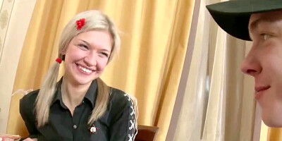 Petite stepsister get her First Fuck by own Step-brother