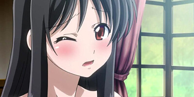 Busty anime girl sucks a big cock and fucks in this adult cartoon