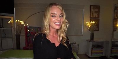 own stepson gets tag teamed by hot stepmom and stepsister