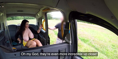 Fake Taxi huge big boobs real mom Josephine James drilled