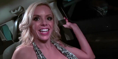 Slutty Stripper Nina Elle Leaves Work Early for some Cock