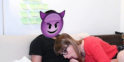 Cheating on Boyfriend with Step Dad - LS