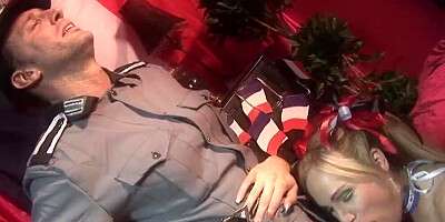 Amazing babes and horny guys are fucking at the masquerade ball