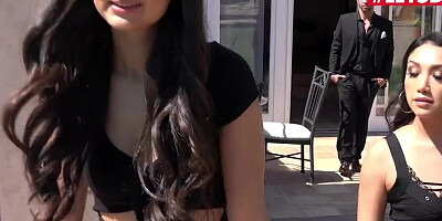 SCAMANGELS - VICKI CHASE AND ELIZA IBARRA USA MILF AND HER STEP DAUGHTER FUCK CHEATING HUSBAND