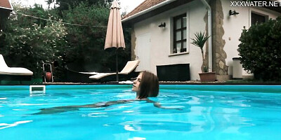 Small tits video with innocent Hermione Ganger from Underwater Show