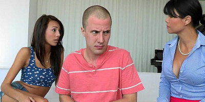 Dana Vespoli and Janice Griffith are sharing one hung dude